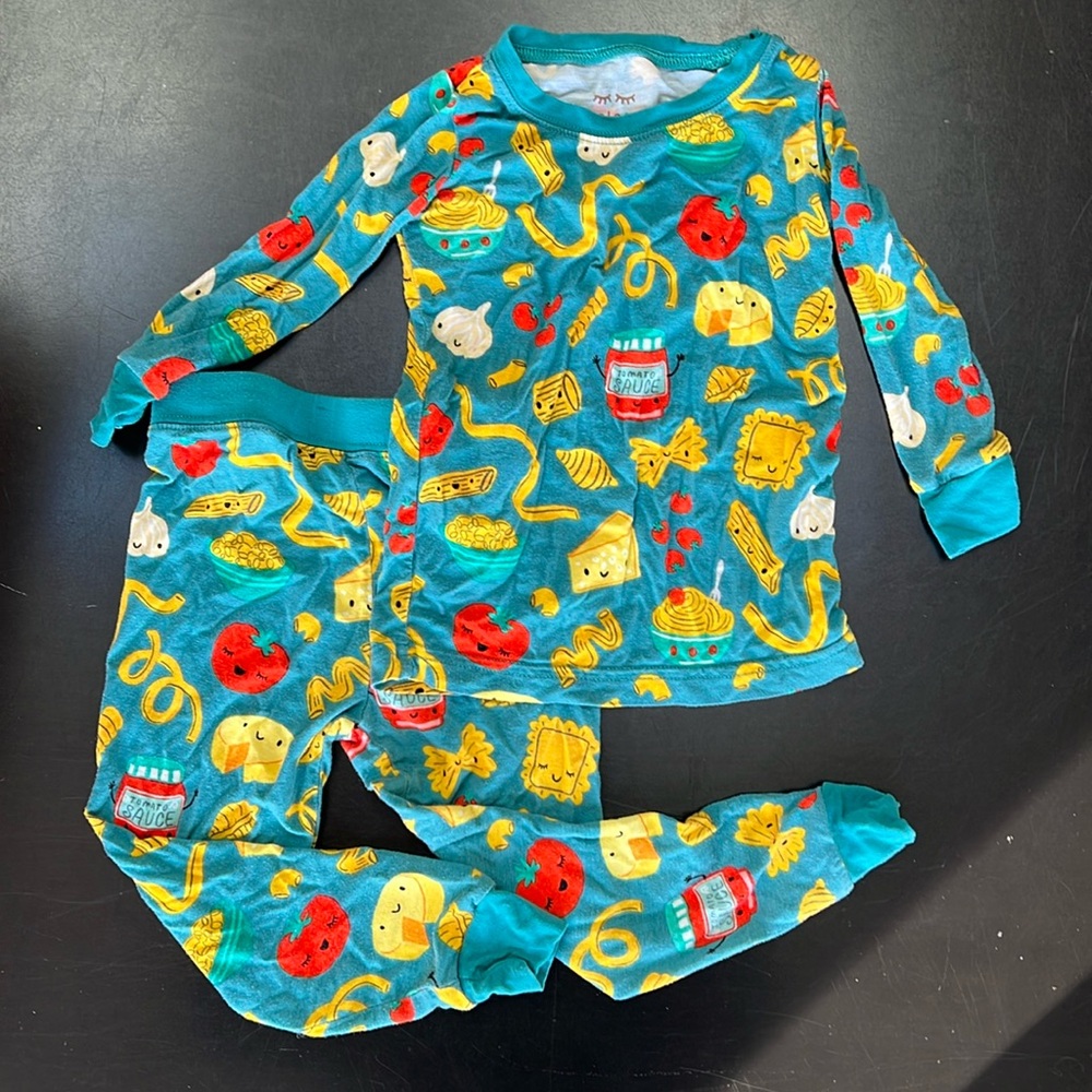 Pasta Party Two Piece Pajamas
